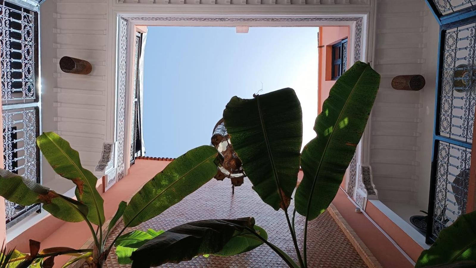 马拉喀什 里亚德雨果摩洛哥传统庭院住宅旅馆酒店 外观 照片